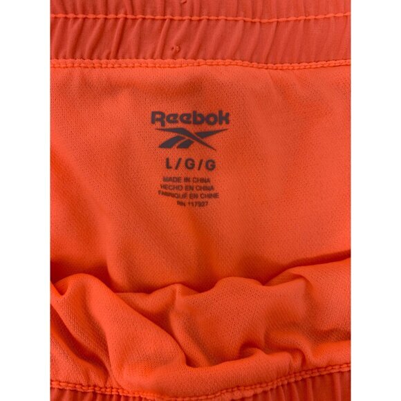 Reebok Coral Running Athletic Women's Lined with Drawstring Shorts Size Large - Picture 3 of 7